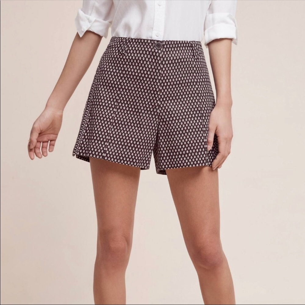{Anthro} High-Waisted Shorts